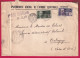 BRAZAVILLE MOYEN CONGO 1940 CENSURE CENSOR CONTROLE POSTALE AOF POUR ORBIGNY PAR AVION TARIF 15FR LETTRE - Lettres & Documents