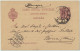 ESPAGNE / ESPAÑA - 1898 Fechador MADRID / (1) Sobre Postal 10c Carmin/amarillo Ed.31A A BONN, Alemania - Briefe U. Dokumente