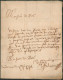 Précurseur - LAC Datée De Dendermonde (1711) + Port à La Craie Rouge Divers > Meulebeke + Note Dans Le Coin. TB état ! - 1621-1713 (Spanische Niederlande)