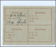 Y19181/ Mitgliedskarte Deutscher Lehrerverin 1914 Bezirks-Lehrerverein Bautzen - Einschulung