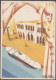 ETIOPIA- 1936 -  - Cartolina  Illustrata " Massaua Banco Di Roma " Viaggiata Da Addis Abeba A Napoli - Etiopía