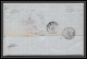 35885 N°32 Victoria 4p Red London St Etienne France 1867 Cachet EC80 Lettre Cover Grande Bretagne England - Storia Postale