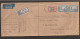 Malaya 1965 Malaya Stamp And Kedah Stamp Combined Used From Malaya To India Long Cover High Value Stamp(L15) - Kedah