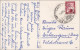 Saar: 1954 Mettlach Nach Erlangen Auf Postkarte - Cartas & Documentos