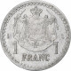 Monaco, Louis II, Franc, Undated (1943), Paris, Aluminium, TTB+, Gadoury:MC131 - 1922-1949 Luigi II