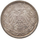 GERMANY EMPIRE 1/2 MARK 1905 A TOP #t030 0307 - 1/2 Mark