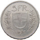 SWITZERLAND 5 FRANCS 1931 #t028 0479 - 5 Franken