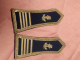 Delcampe - COMMANDANT TOUPES DE MARINE PAIRE D'EPAULETTES DE TENUE DE CEREMONIE, EN CANETILLE - Uniforms