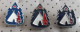 Scouts Scout  Federation Of Slovenia  3 Different Pins - Associations