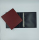 CLASSEUR ALBUM BORDEAUX FORMAT A4 + BOX POUR CPA CPM OU AUTRES - SANS FEUILLES - Zonder Classificatie