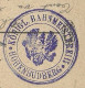 Kaart Stempel PMB 1 Op 29/10/23 Met Stempel KONIGL.BAHNMEISTEREI 15 / HOHENBUDBERG - Brieven En Documenten