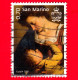SAN MARINO - Usato - 2021 - Natale – “Madonna Col Bambino” – 0.70 - Usados