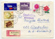 Germany East 1975 Registered Cover; Zella-Mehlis To Wiesbaden; Mix Of Stamps - Lettres & Documents