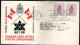 CANADA,FDC. N°391 Sur Enveloppe 1er Jour ,with Letter Of Infornation For The Editor Magyar SZO Of Yugoslavia,as Scan - 1961-1970