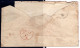New Zealand 1865 2d Blue FFQ Chalon Pair - NZ Wmk. Perf. 13 - On Goldfields Cover Rocky Point To Scotland - Cartas & Documentos