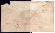 New Zealand 1865 2d Blue FFQ Chalon Pair - NZ Wmk. Perf. 13 - On Goldfields Cover Rocky Point To Scotland - Covers & Documents