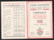 1933 HORAIRES ITINERAIRES / COMPANIA TRASMEDITERRANEA F150 - Espagne