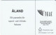 PHONE CARD ALAND TIR 7000 (E78.16.1 - Aland