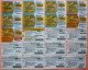 LOT 20 CARTES TELEPHONIQUES PREPAYEES - LEADER COMMUNICATIONS - INTERCALL - TOUTES DIFFERENTES - 2 SCANS - Sonstige & Ohne Zuordnung