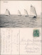 Wannsee Berlin Segelboot Regatta Auf Dem Wannsee Ansichtskarte 1913 - Wannsee