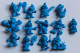 Delcampe - à Choisir 4 Mini Figurines En Plastique Vintage Les Schtroumpfs The Smurfs Lessive OMO - Poppetjes - Plastic