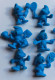 Delcampe - à Choisir 4 Mini Figurines En Plastique Vintage Les Schtroumpfs The Smurfs Lessive OMO - Figurine In Plastica