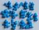 Delcampe - à Choisir 4 Mini Figurines En Plastique Vintage Les Schtroumpfs The Smurfs Lessive OMO - Figurine In Plastica