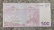 European Union  500 Euro Banknote 2002 Rare X1 Series Germany 500€ 2002 - 500 Euro