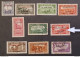 ALAOUITES SYRIE سوريا SYRIA 1925 STAMPS OF SYRIA OF 1925 OVERPRINT CAT YVERT N 22..32 ERROR N 28 1,50 P OVERPRINT BLACK - Oblitérés