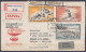 Tchécoslovaquie - Env. 1e Jour Jeux Olympiques 1960 En Recommandé Par Avion & Exprès Affr. Série JO Càd PRAHA /15 VI 196 - Brieven En Documenten