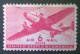 United States, Scott #C25, Used(o), 1941 Air Mail, Transporter Series, 6¢, Carmine - 2a. 1941-1960 Afgestempeld