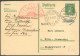 ZEPPELINPOST 119F BRIEF, 1931, Polarfahrt, Auflieferung Friedrichshafen Bis Malygin, Frankiert Mit 1 RM Im Senkrechten P - Luft- Und Zeppelinpost