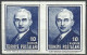 Turkey; 1946 3rd Inönü Issue 10 K. ERROR "Imperf. Pair" - Neufs