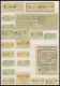 DIENSTMARKEN B D 24/5 O,BrfStk , 1959, 115 Verschiedene Gestempelte Wertstufen Für Den ZKD, Fast Nur Prachterhaltung, Mi - Sonstige & Ohne Zuordnung