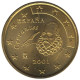 ES05001.1 - ESPAGNE - 50 Cents D'euro - 2001 - Espagne