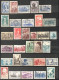 Lot De 93 Timbres Oblitérés France 1907 À 1949 - Andere & Zonder Classificatie