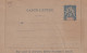 Cote D'Ivoire Colonies Francaise Postes 15 C. Carte - Lettre - Ungebraucht