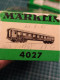 WAGON VOYAGEUR DE MARKLIN HO 4027, Années 60 Vide De Sieges (1) - Passenger Trains