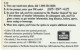 PREPAID PHONE CARD USA  (CZ1096 - Autres & Non Classés