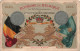 SOUVENIR DE... - Royaume De Belgique Le 75e Anniversaire De L'indépendance Nationale - Carte Postale Ancienne - Gruss Aus.../ Gruesse Aus...