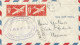 OCEANIE -  TRAPAS - 3 FR. FRANKING ON AIR COVER FROM PAPEETE TO NEW CALEDONIA - RETURNED TO SENDER - 1947 - Storia Postale