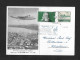 1948 SONDERFLUG GENF-ANTILLEN ► Flugpostkarte Mit Bild "Air France Présente à Genève"   ►SLH-SF 48.4 / ZSt. Fig 153◄ - Eerste Vluchten