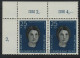 DDR 1959 Maria Grollmuss Michel Nr. 719 PF. I Gef.gest. Ecke, Michel 120,-€, 2 Scans, Plattenfehler - Abarten Und Kuriositäten
