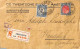 Netherlands 1922 Registered Censored Letter From Amsterdam To Hamburg, Postal History - Covers & Documents
