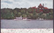United States PPC Typical Summer Residence, Lake Geneva (Near Chicago) J.J. Mitchell's Villa CHI. & N. CLARKST. A. 1906 - Storia Postale