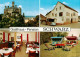 73936206 Hirschberg_Dillkreis Schloss Gasthaus Pension Schwarz Gastraum Liegewie - Herborn