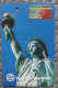 SMRT Metro Ticket Card, Liberty Statue, USA L&Gyr Phonecard Picture,rare - Singapur