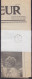 Journal "Le Publicateur" De Nivelles Daté Août 183 Affr. PREO 1f50 Pour E/V - [RETOUR A L'ENVOYEUR/…] & Griffe "INCONNU  - Typografisch 1967-85 (Leeuw Met Banderole)