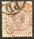 OBP 29 Obl. TRANSIT BELGIQUE-PARIS + PD - 1869-1888 Lion Couché (Liegender Löwe)