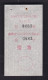 CHINA CHINE CINA ANHUI  ADDED CHARGE LABEL (ACL)  0.10 YUAN  VARIETY - Andere & Zonder Classificatie
